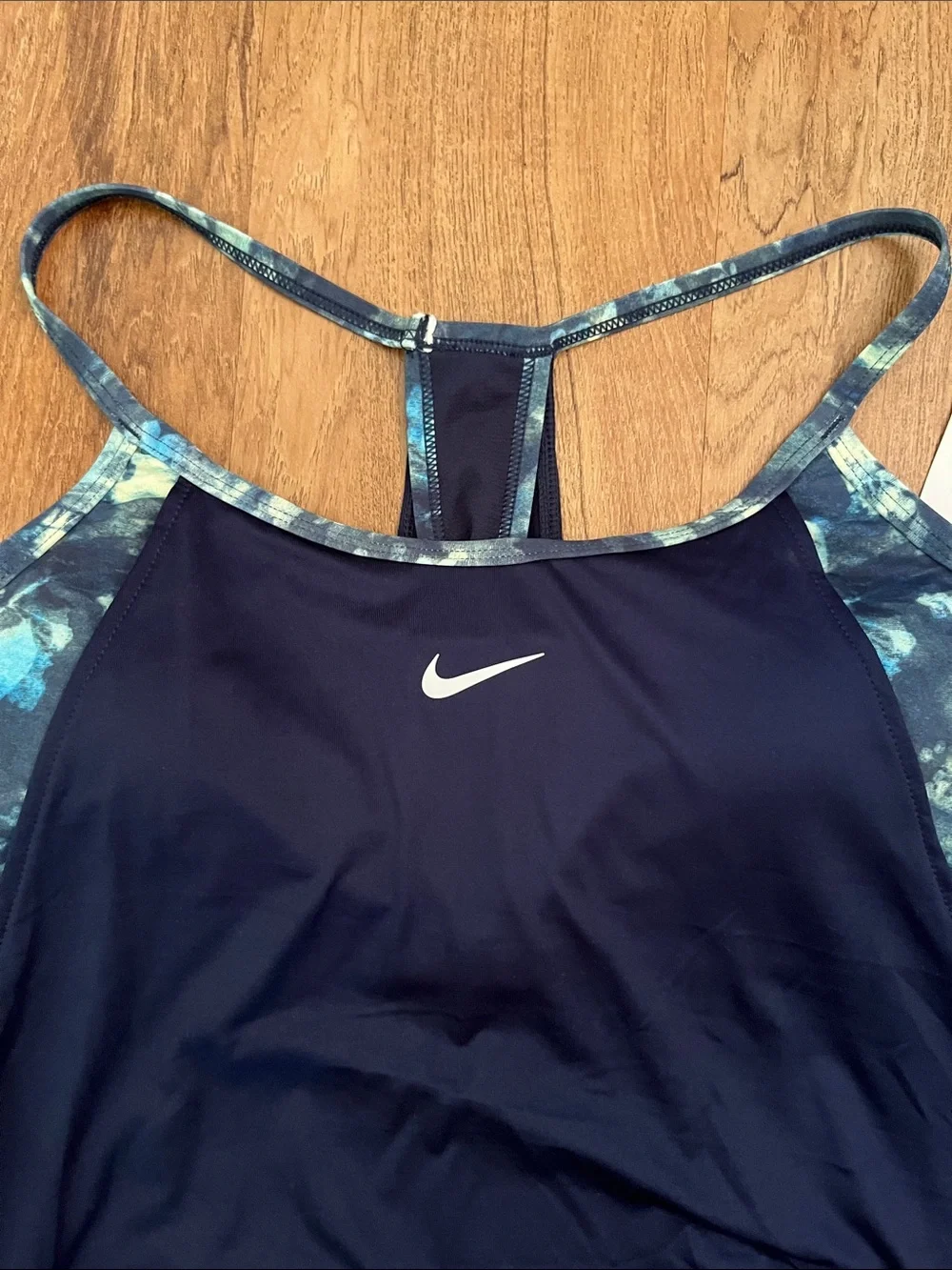 NWT Nike Swim Layered Floral Tankini